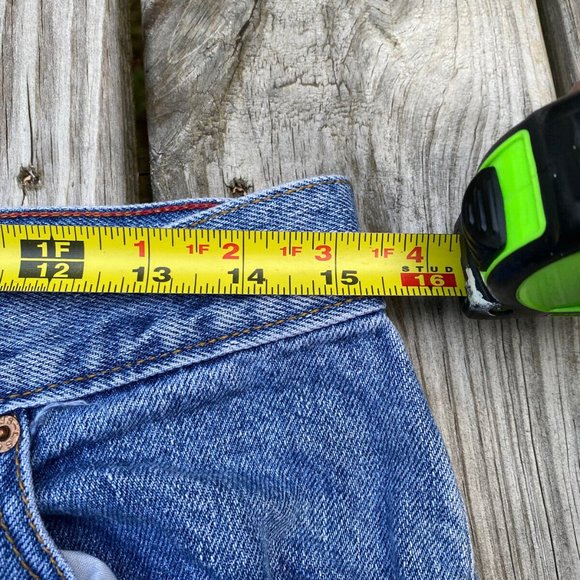 Women's Levi's 550 Classic Relaxed Fit Tapered Leg Jeans Size 12 M (30.5 x 31 ) - Picture 8 of 8